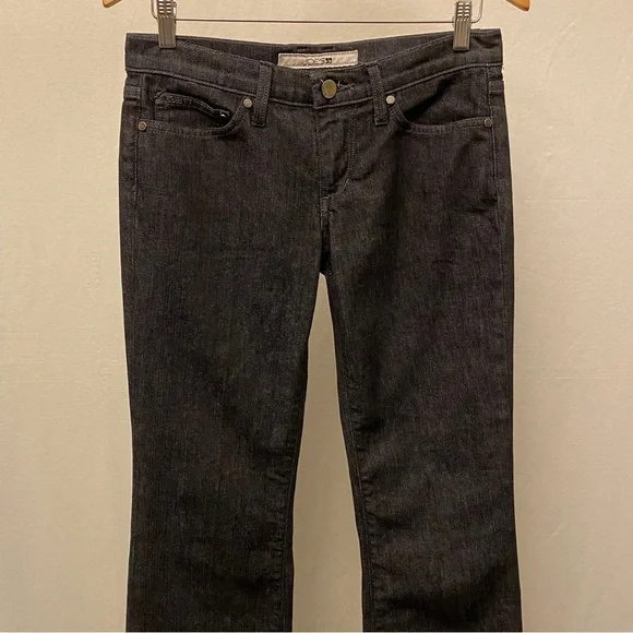 Joe’s Jeans 27 (US 4) Boot Cut Black Jeans Low Rise Women’s Stretch Berlin - Picture 3 of 11